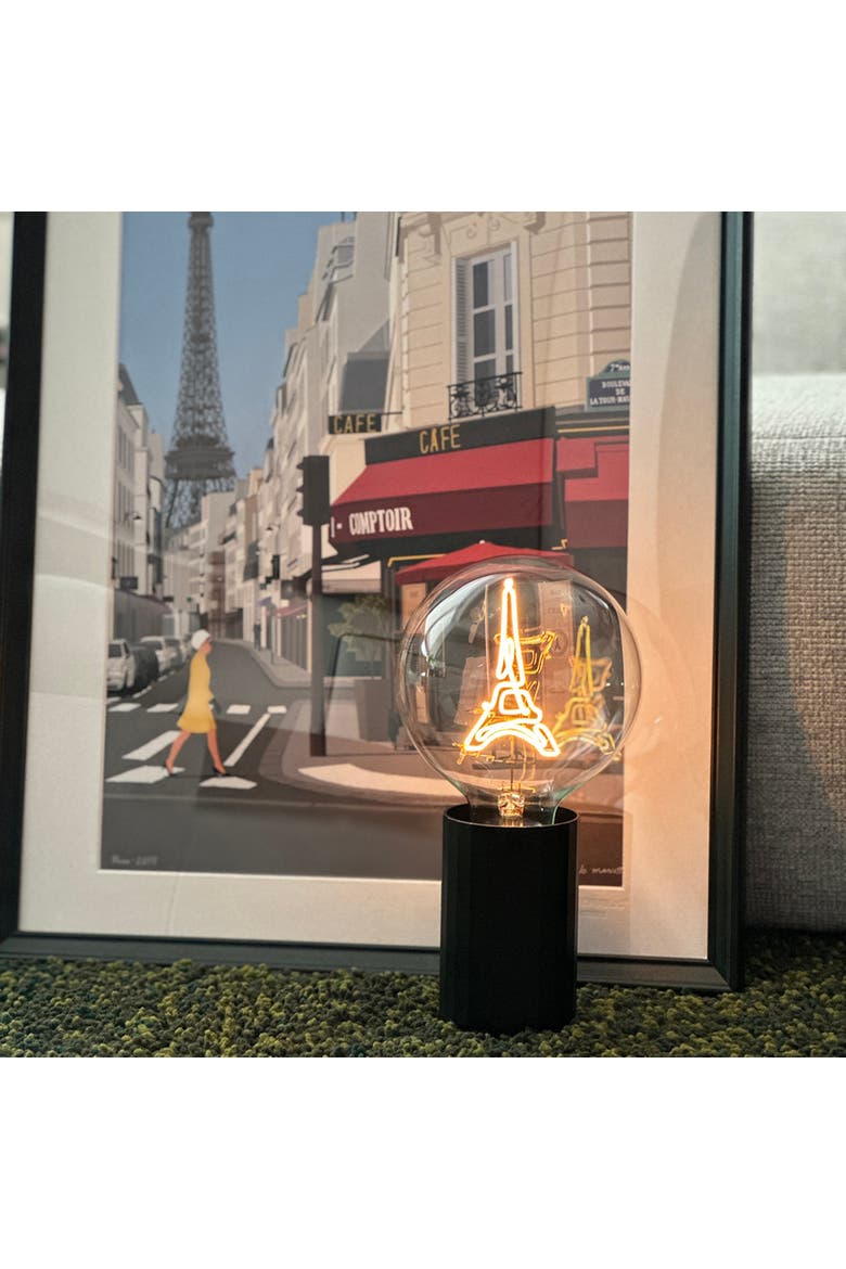 Eiffel Tower Portable Table Lamp, Alternate, color, Emerald