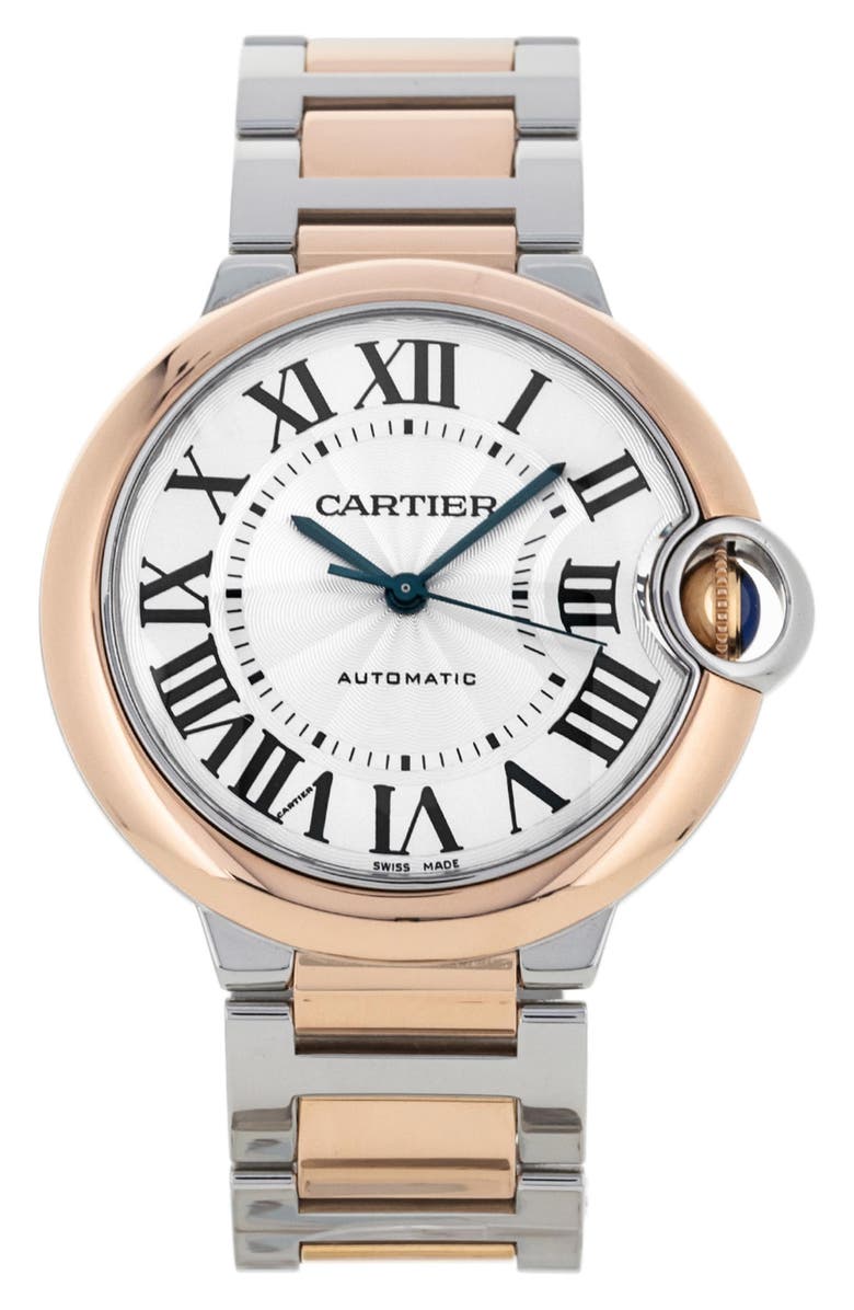 Watchfinder & Co. Cartier Preowned Ballon Bleu Bracelet Watch, 36mm, Main, color,