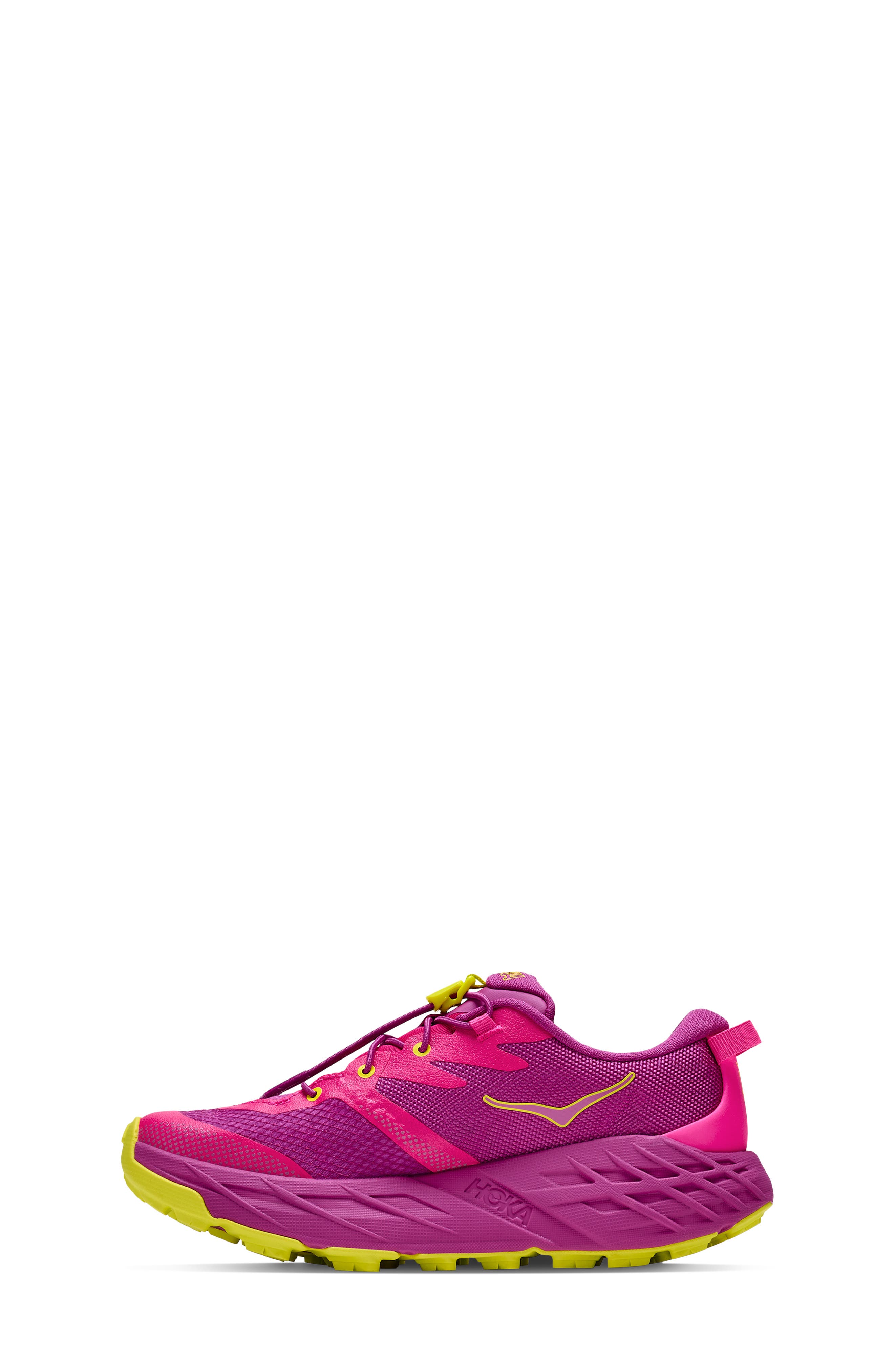 Kids' Speedgoat 7 Trail Running Shoe, Alternate, color, FUCHSIA / FUCHSIA