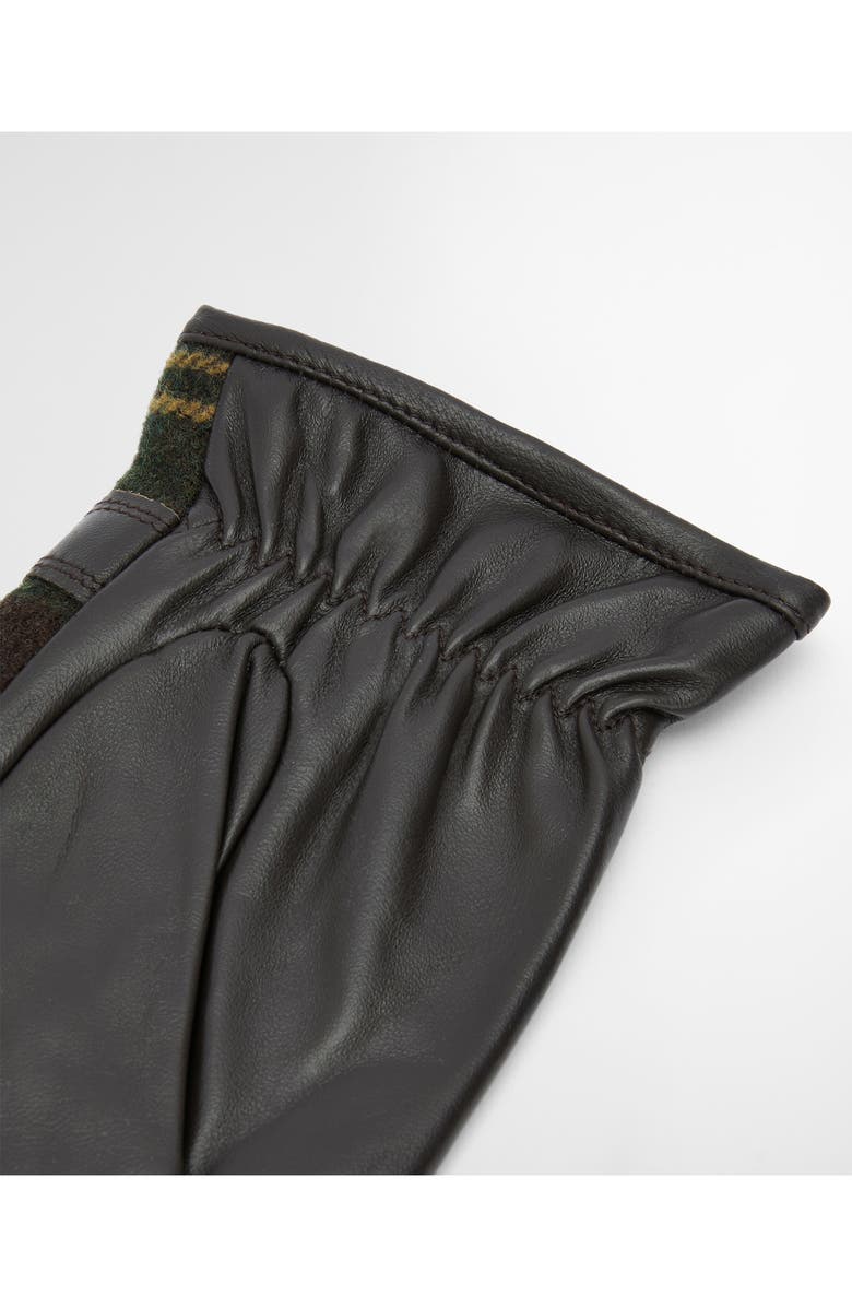 Barbour Aubrey Tartan Waterproof Touchscreen Gloves, Alternate, color, Black Classic Tartan