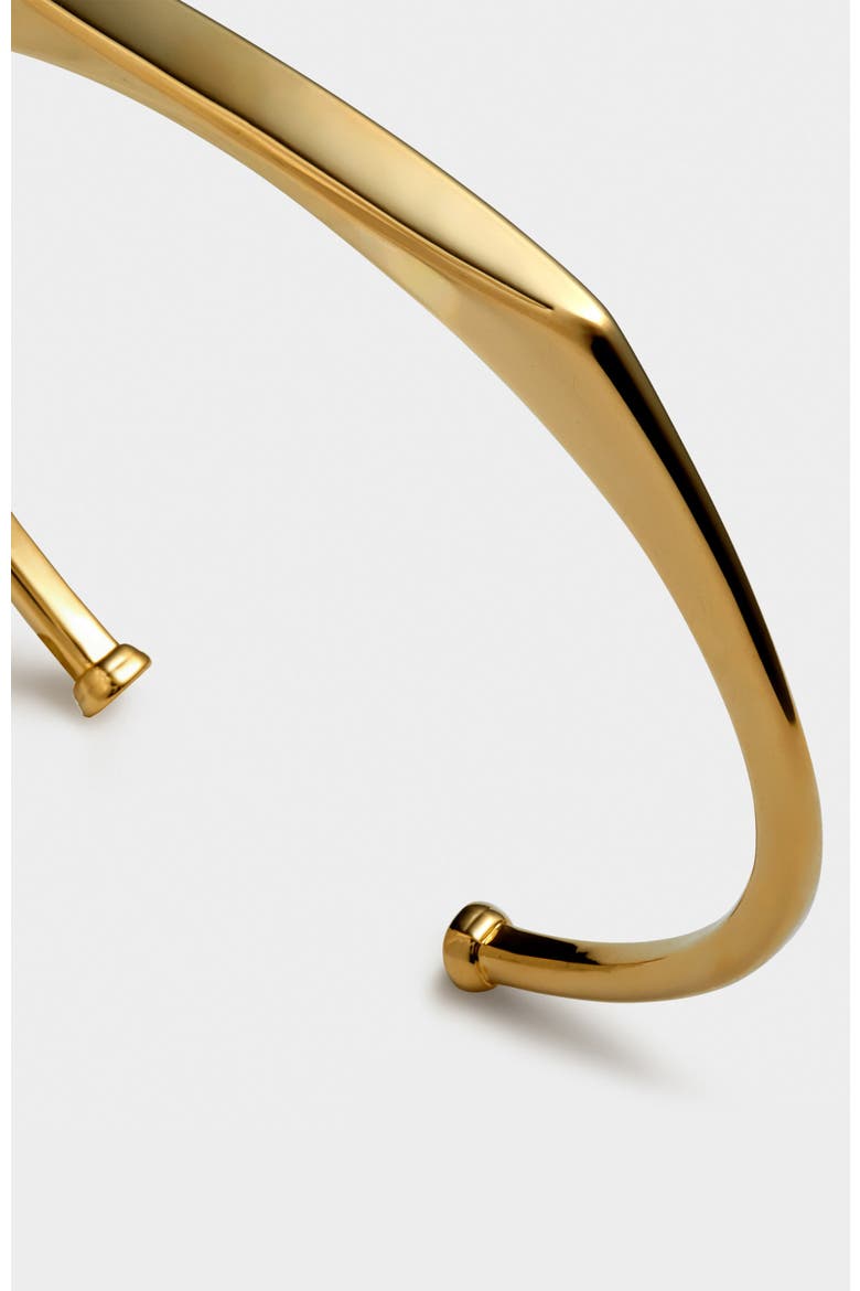 Signet Bangle, Alternate, color, Gold