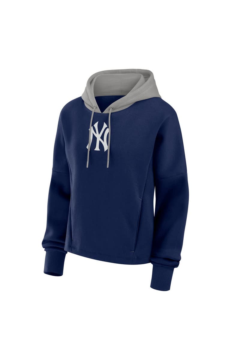 FANATICS Women's Fanatics Navy New York Yankees Oversized Legacy Favorite Spectator Pullover Hoodie, Alternate, color, Navy