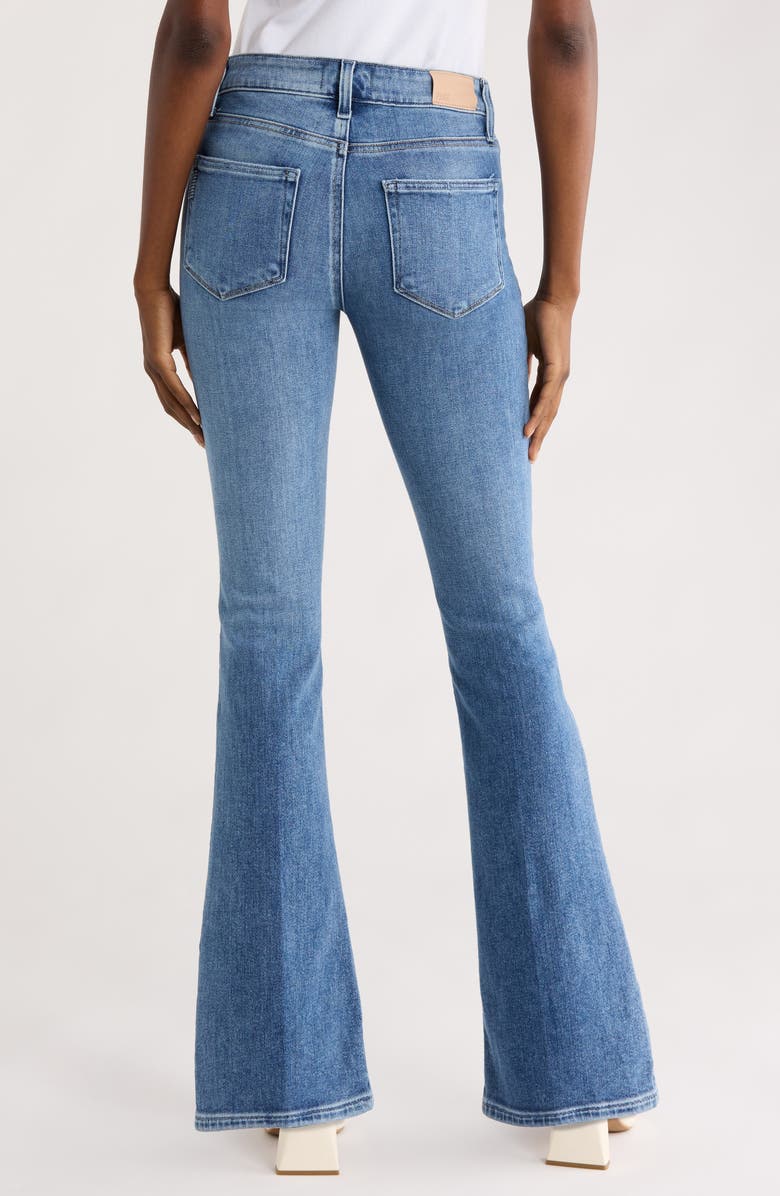 PAIGE Manhattan High Waist Bootcut Jeans, Alternate, color, Showtime