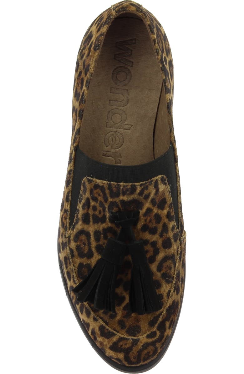 Wonders C-3342-L Tassel Wedge Loafer, Alternate, color,