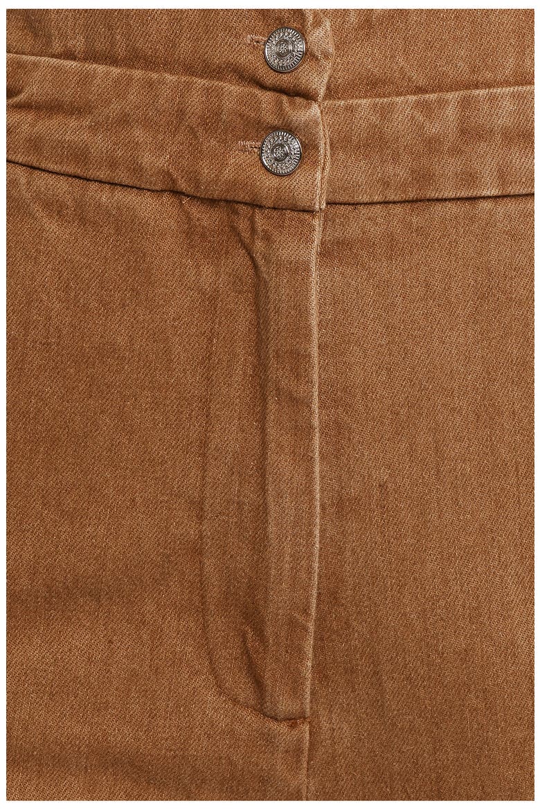 Vieve Denim Jumpsuit, Alternate, color, BROWN