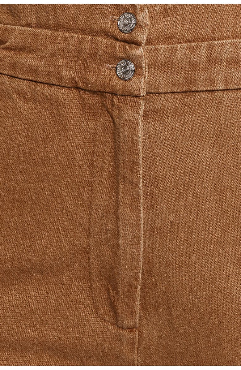 Petal & Pup Vieve Denim Jumpsuit, Alternate, color, Brown