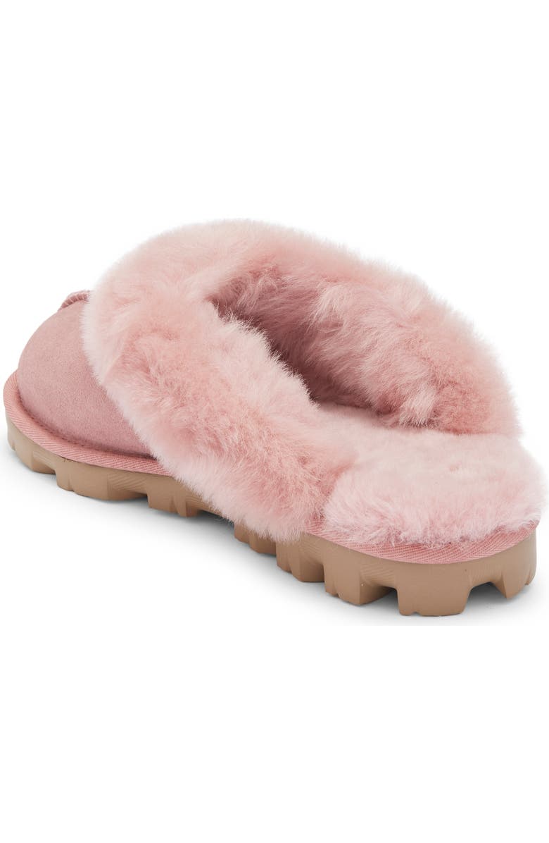UGG<sup>®</sup> Coquette Genuine Shearling Lined Slipper, Alternate, color, Pink Dawn