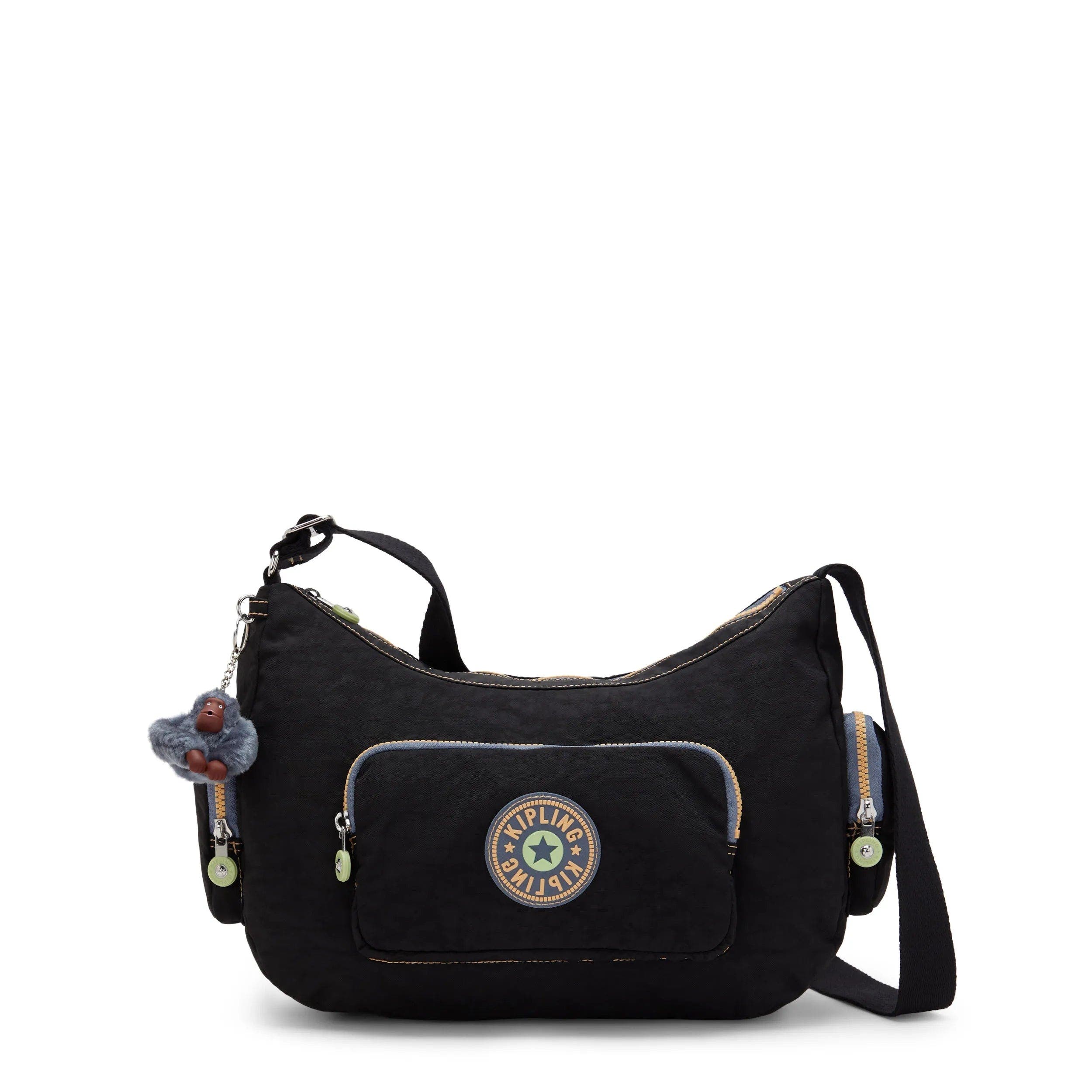 Kipling Gabbina Crossbody Bag in Energy Black at Nordstrom