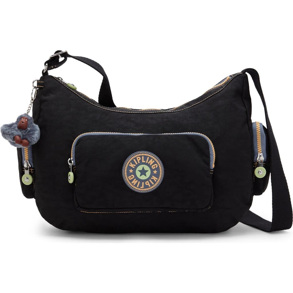 Kipling Gabbina Crossbody Bag in Energy Black at Nordstrom