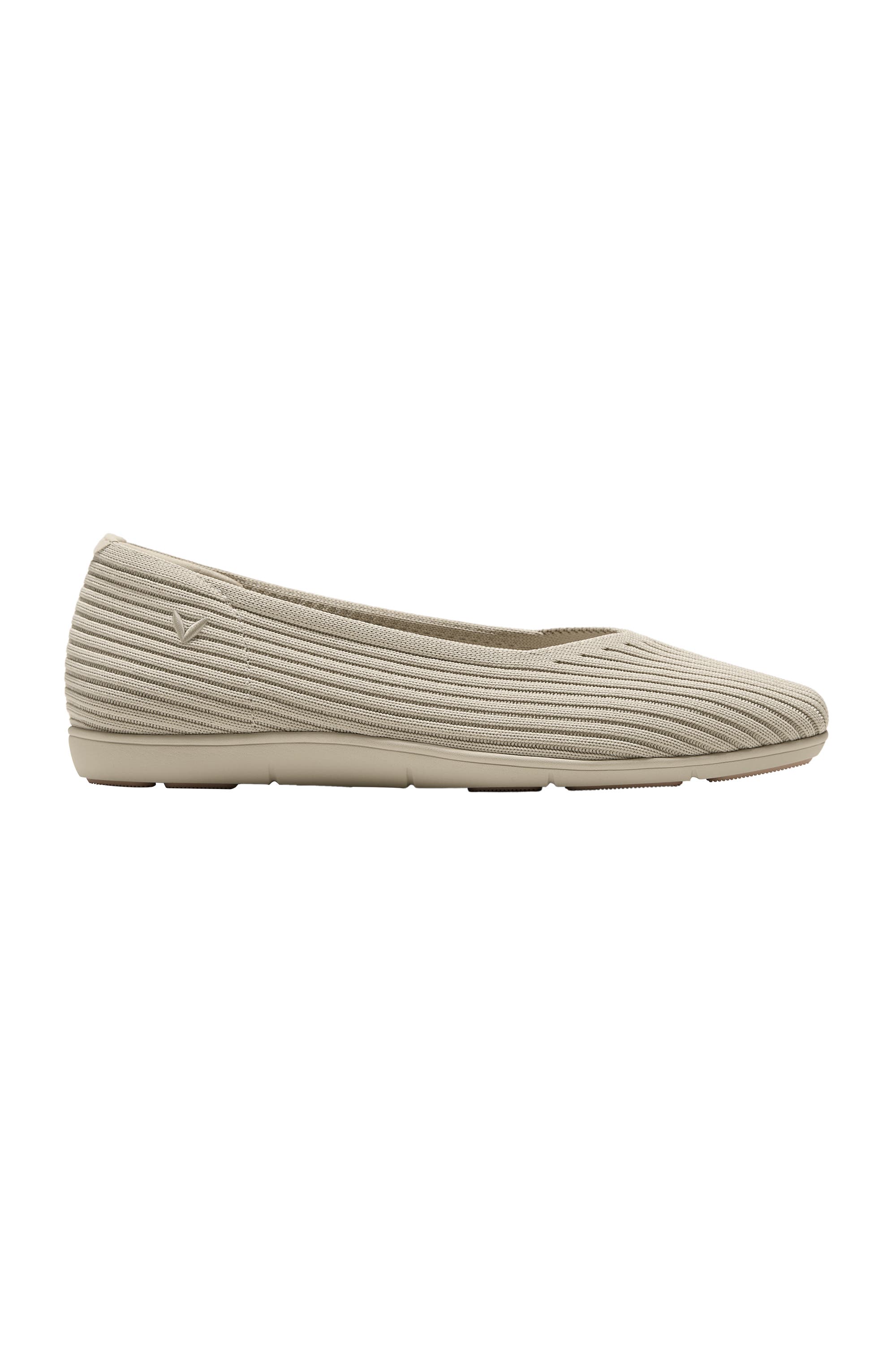 Margot Walker Air Lightweight Square-Toe Flats, Alternate, color, BEIGE WATER RPT
