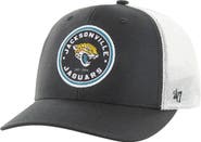 '47 Men's '47 Black Jacksonville Jaguars Disclose Trophy Stretch Fit Hat