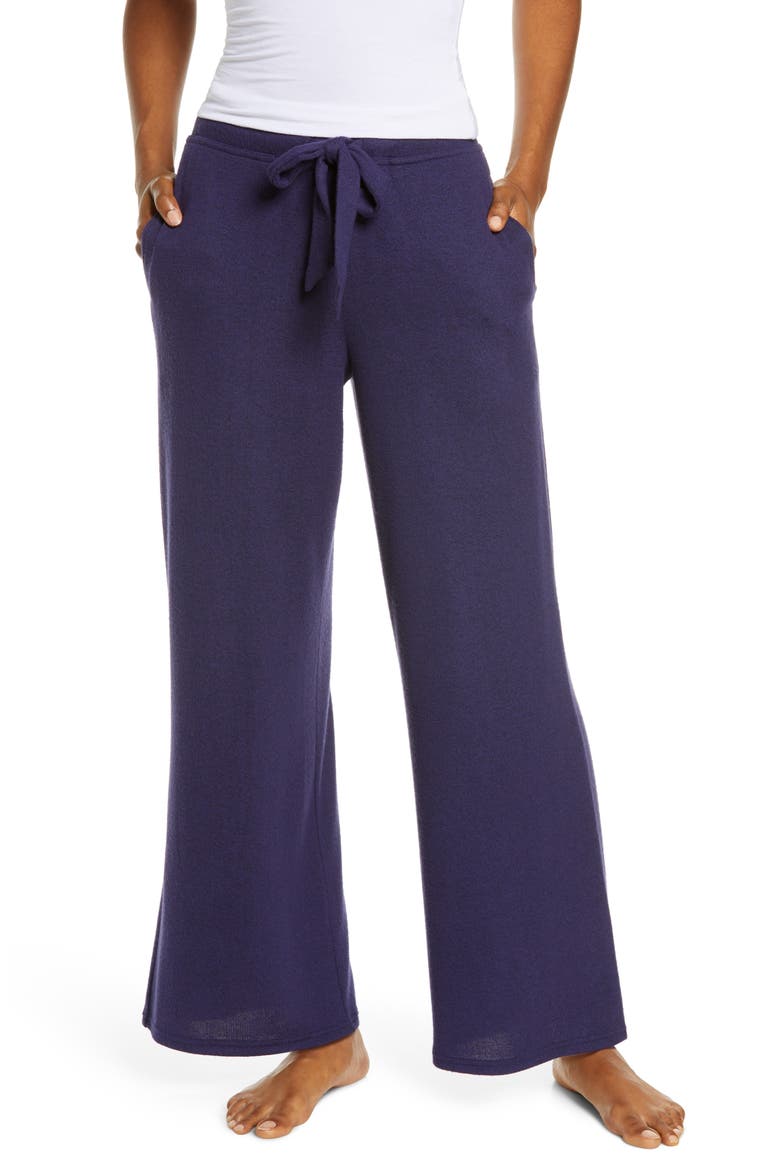 Comfy Lounge Pants, Main, color, NAVY DUSK- BLACK MARL