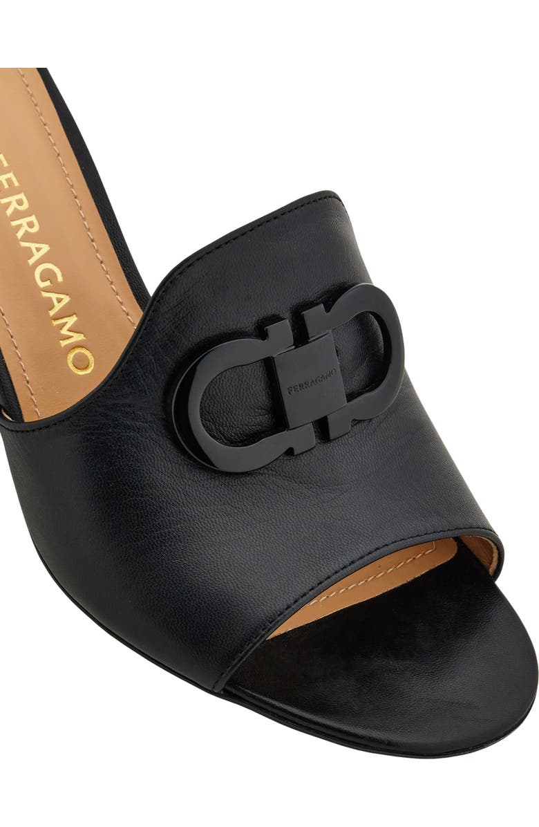 FERRAGAMO Rexy Slide Sandal, Alternate, color, Nero Biscotto