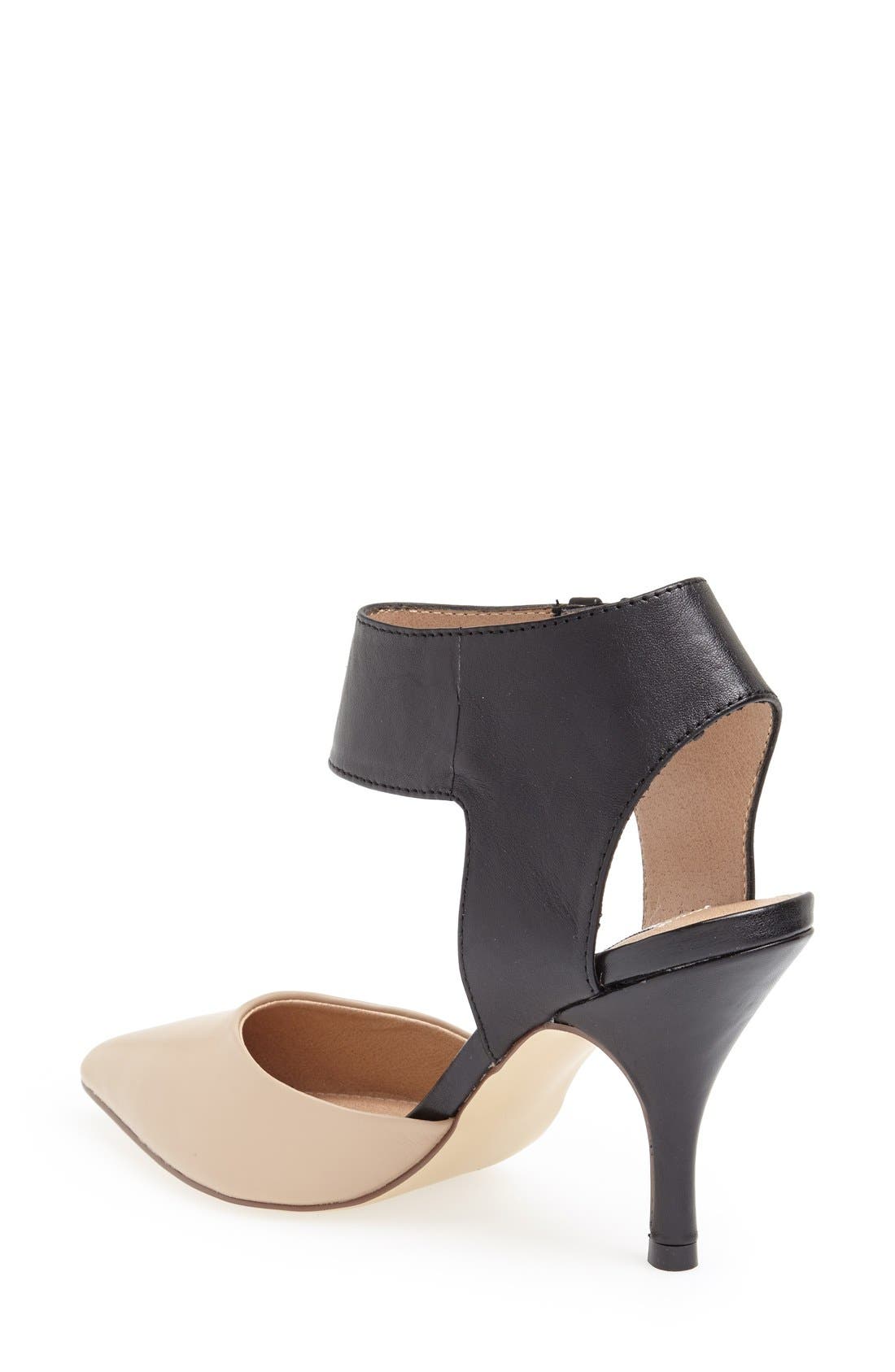 'Swift' Pointy Toe Pump, Alternate, color, BLUSH MULTI