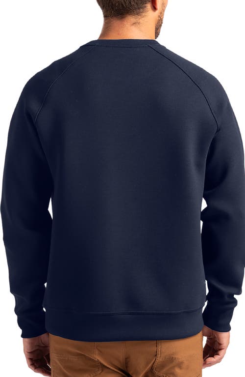 Cutter & Buck Roam Crewneck Pullover In Navy Blue