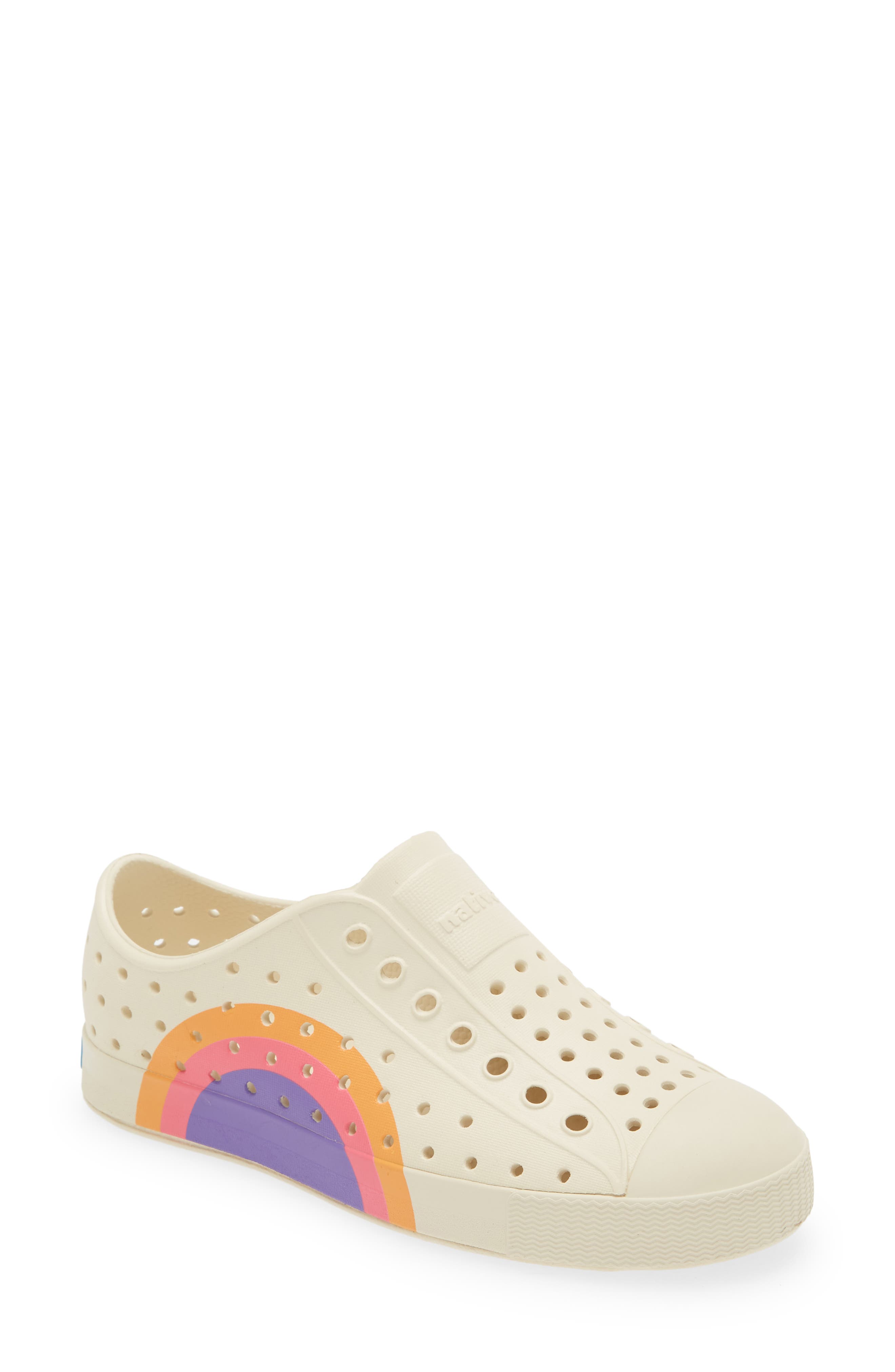 Jefferson Sugarlite Slip-On Sneaker, Main, color, BONE WHITE/ PASTEL