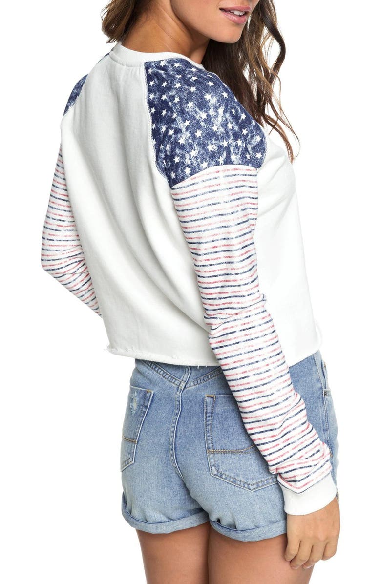 Roxy Just By Chance Sweatshirt, Alternate, color, 