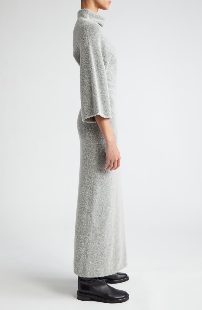 Proenza Schouler Wool Blend Midi Sweater Dress, Alternate, color, 
