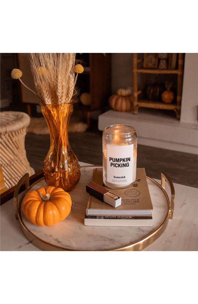 homesick Pumpkin Picking Candle, Alternate, color,
