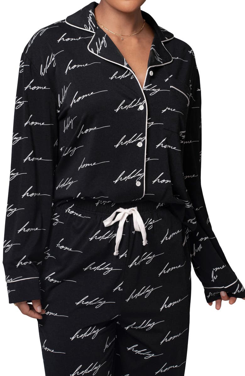 JLUXLABEL Home for the Holidays Pajamas, Alternate, color, 