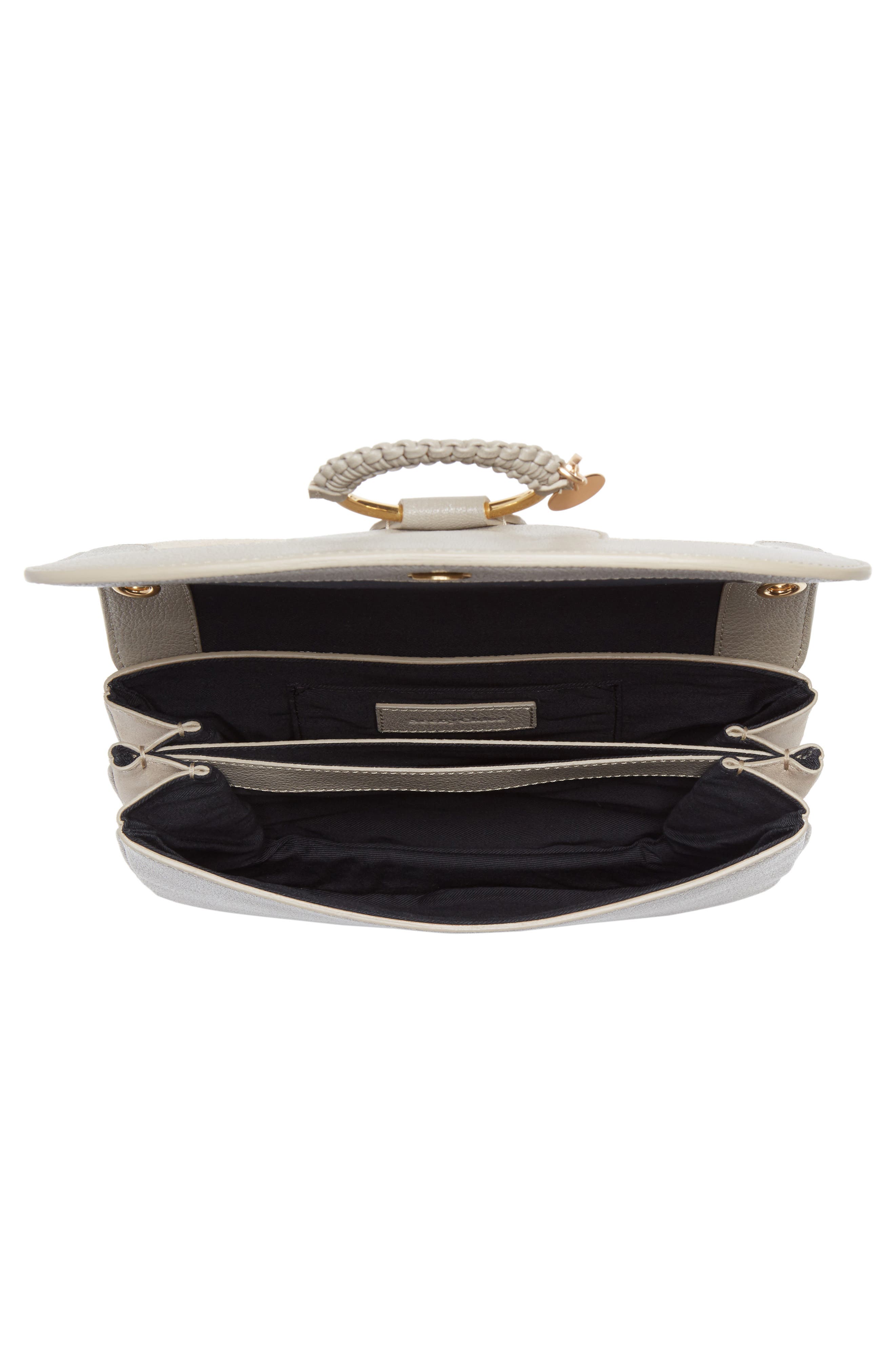 See by Chloé Medium Hana Leather Satchel, Alternate, color, 