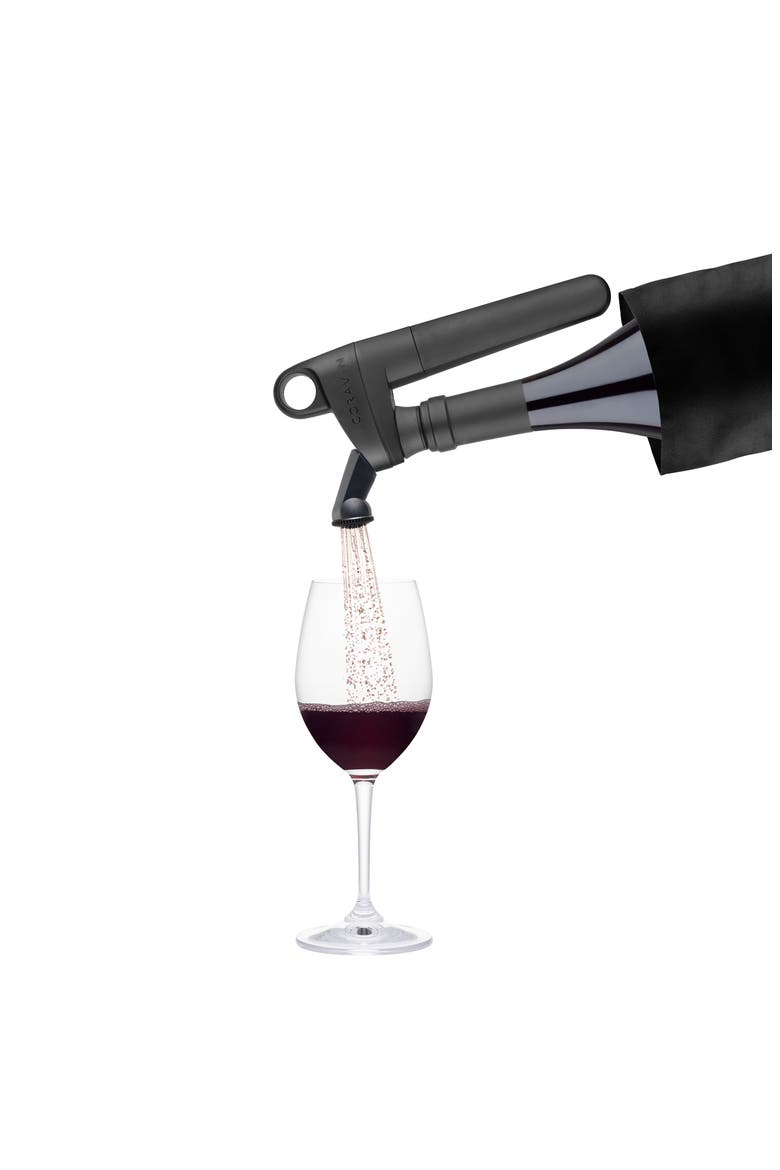 Pivot™+ Wine Preservation System, Alternate, color, BLACK