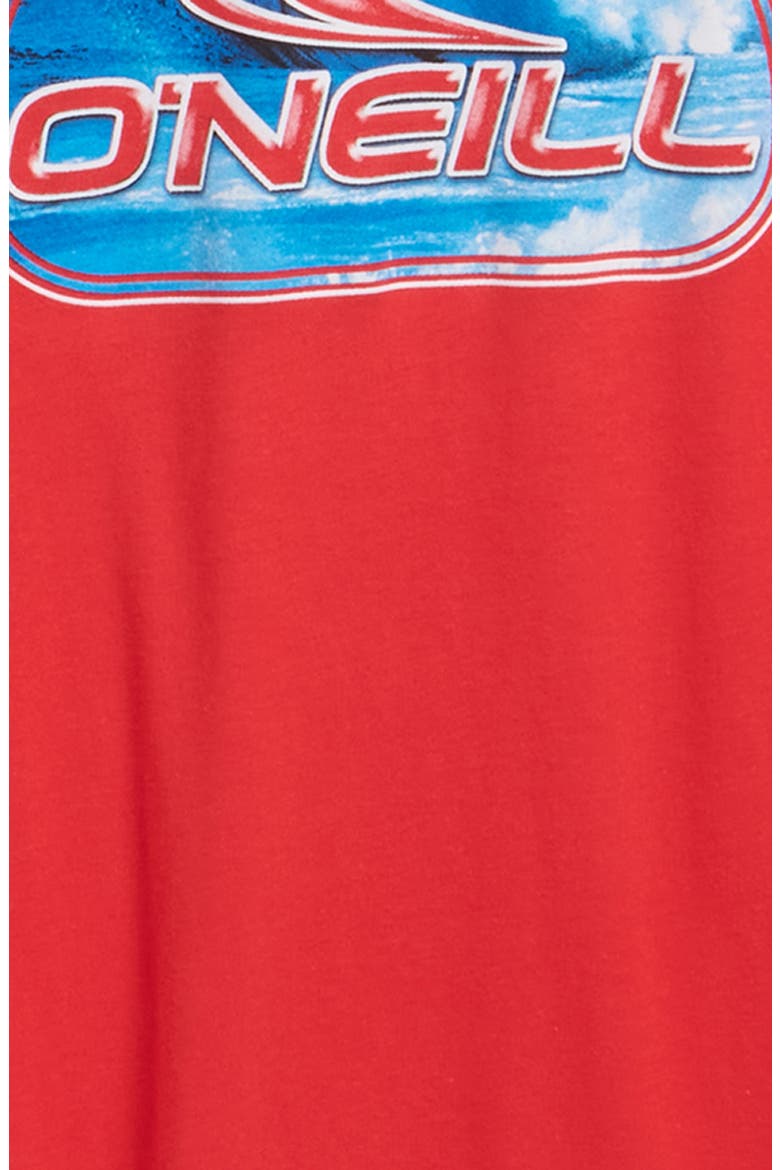 Reef Break Cotton Graphic T-Shirt, Alternate, color, LAVA RED