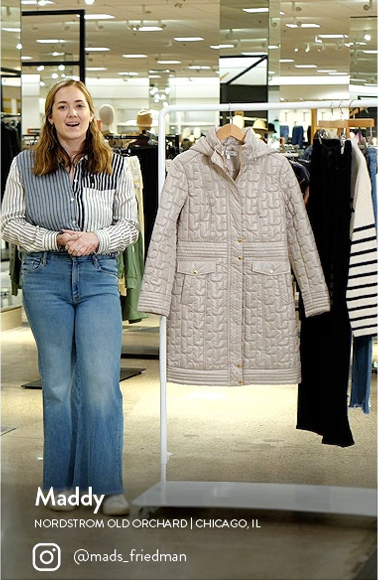 Quilted Hooded Coat, sales video thumbnail