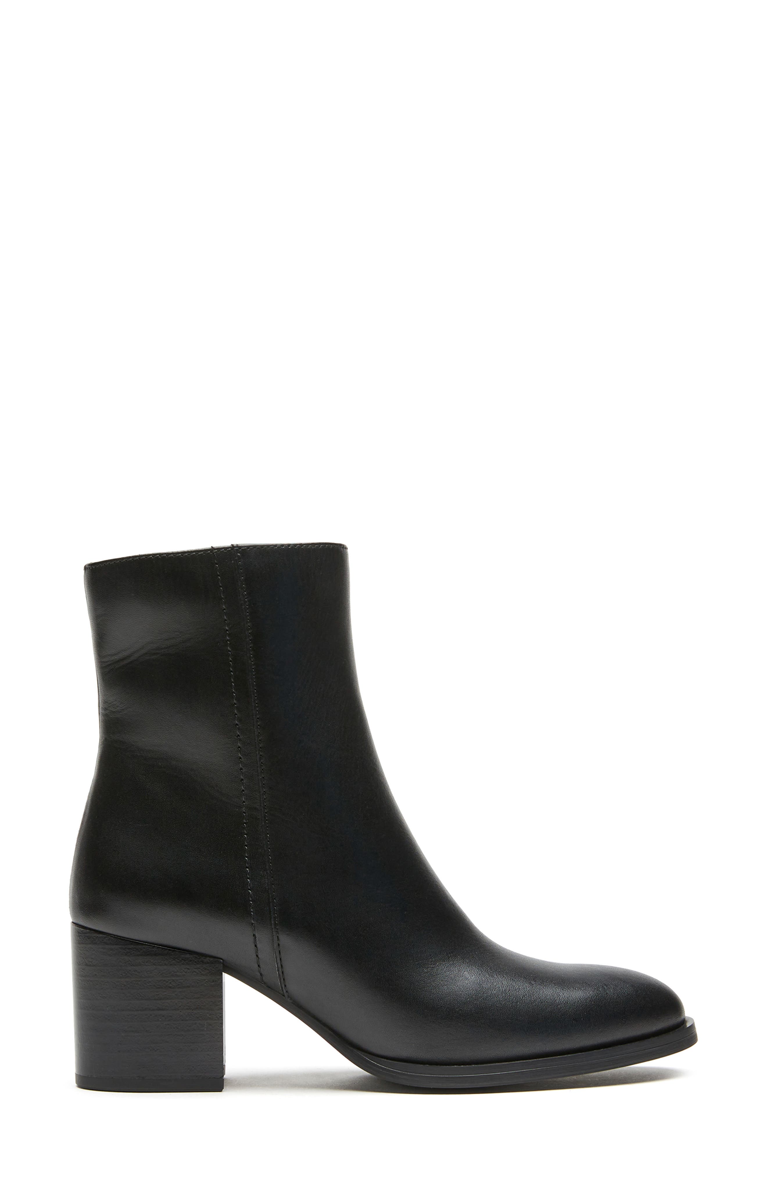 Wisdom City Dry™ Waterproof Bootie, Alternate, color, BLACK LEATHER