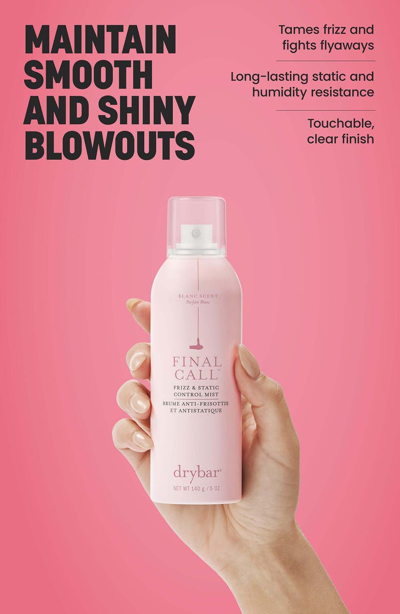 Drybar Final Call<sup>™</sup> Frizz & Static Control Mist Blanc Scent, Alternate, color, Blanc