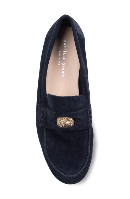 Patricia Green Vince Penny Loafer In Blue