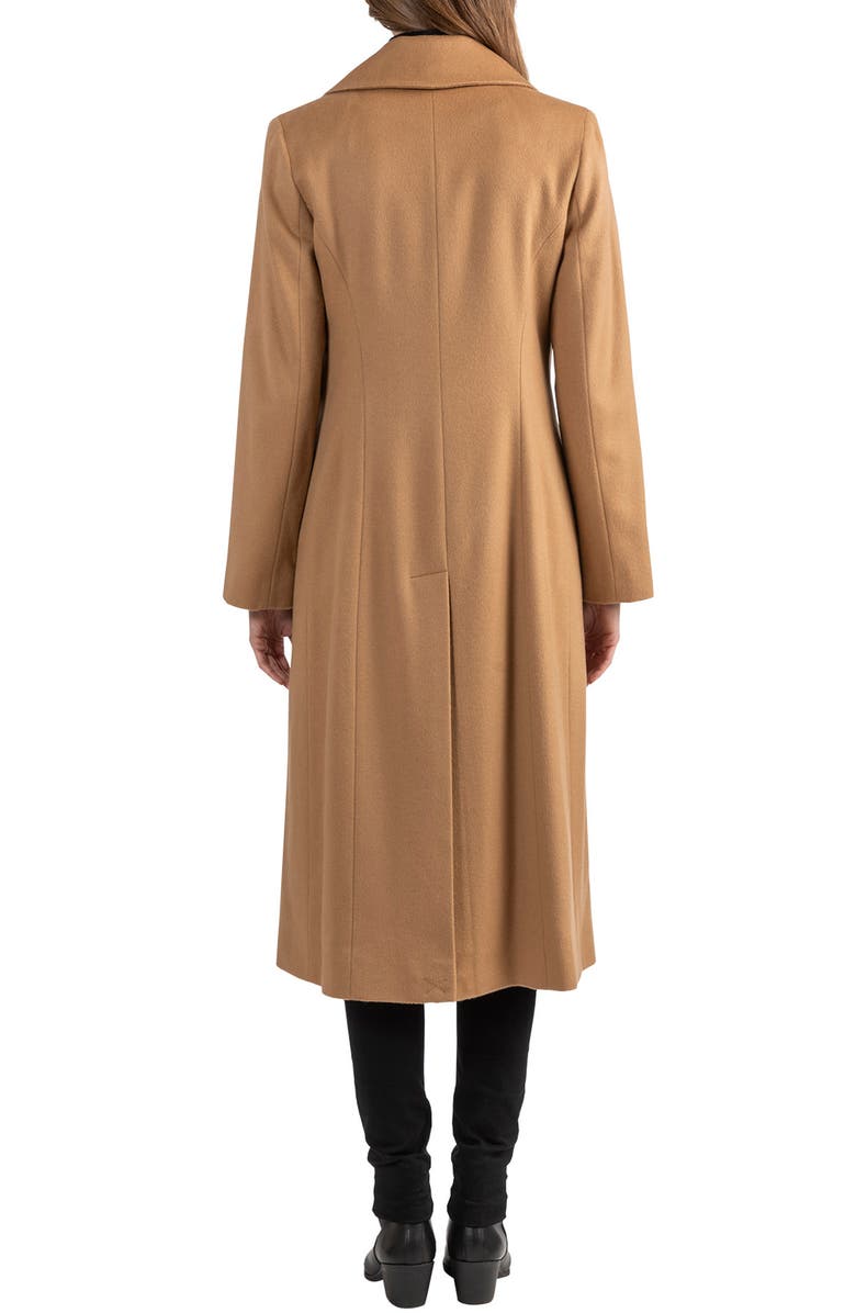 Sofia Cashmere Wool Notch Lapel Coat, Alternate, color, Camel