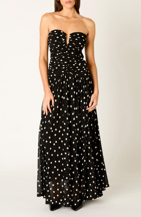 Beverly Strapless Gown