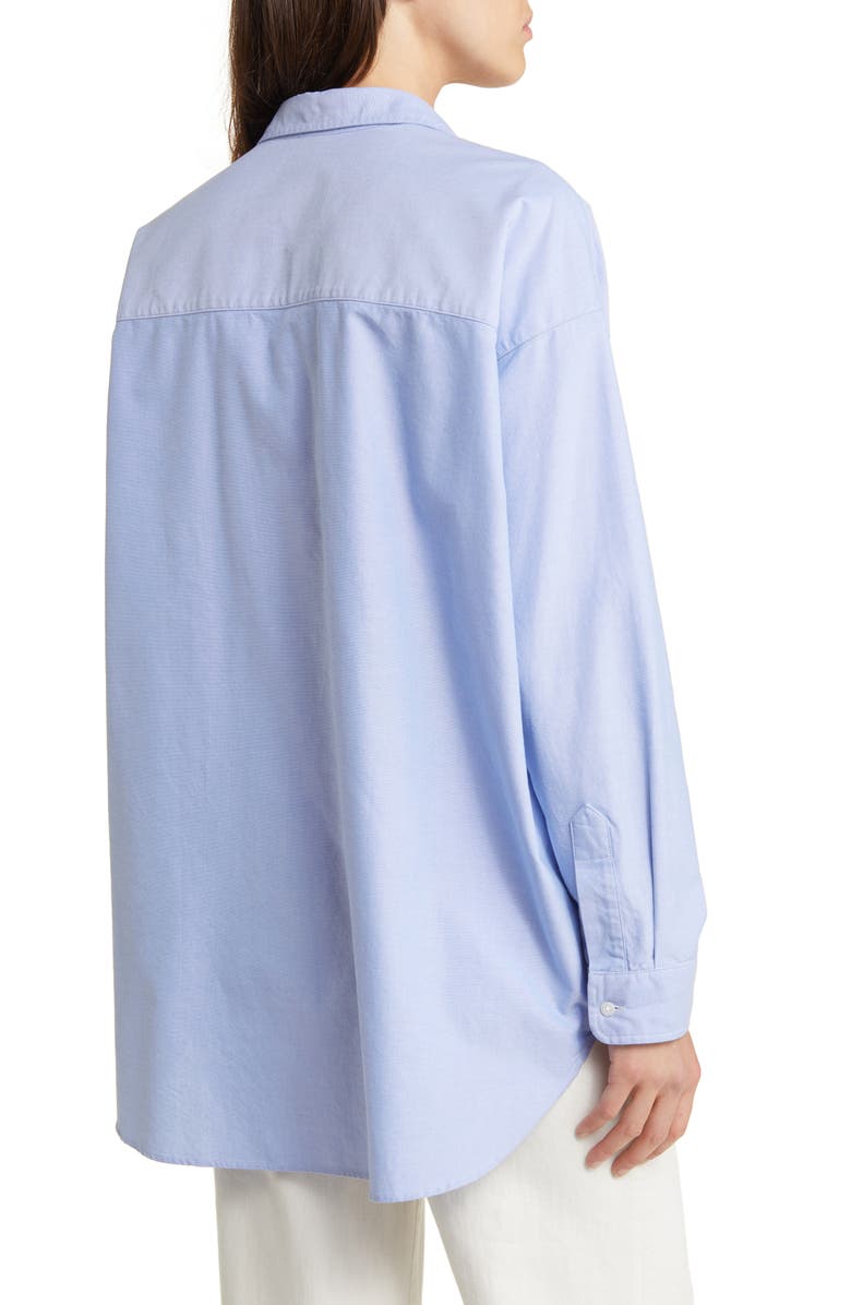 Frank & Eileen Shirley Stripe Oversize Button-Up Shirt, Alternate, color, 