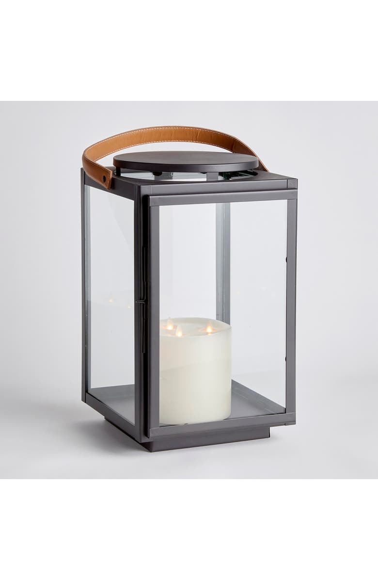 Napa Home & Garden Jennings Lantern Large, Alternate, color, Black