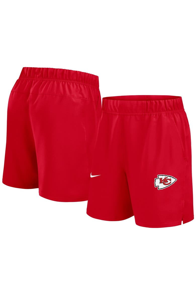 Men's Nike Red Kansas City Chiefs Blitz Victory Performance Shorts, Main, color, Red