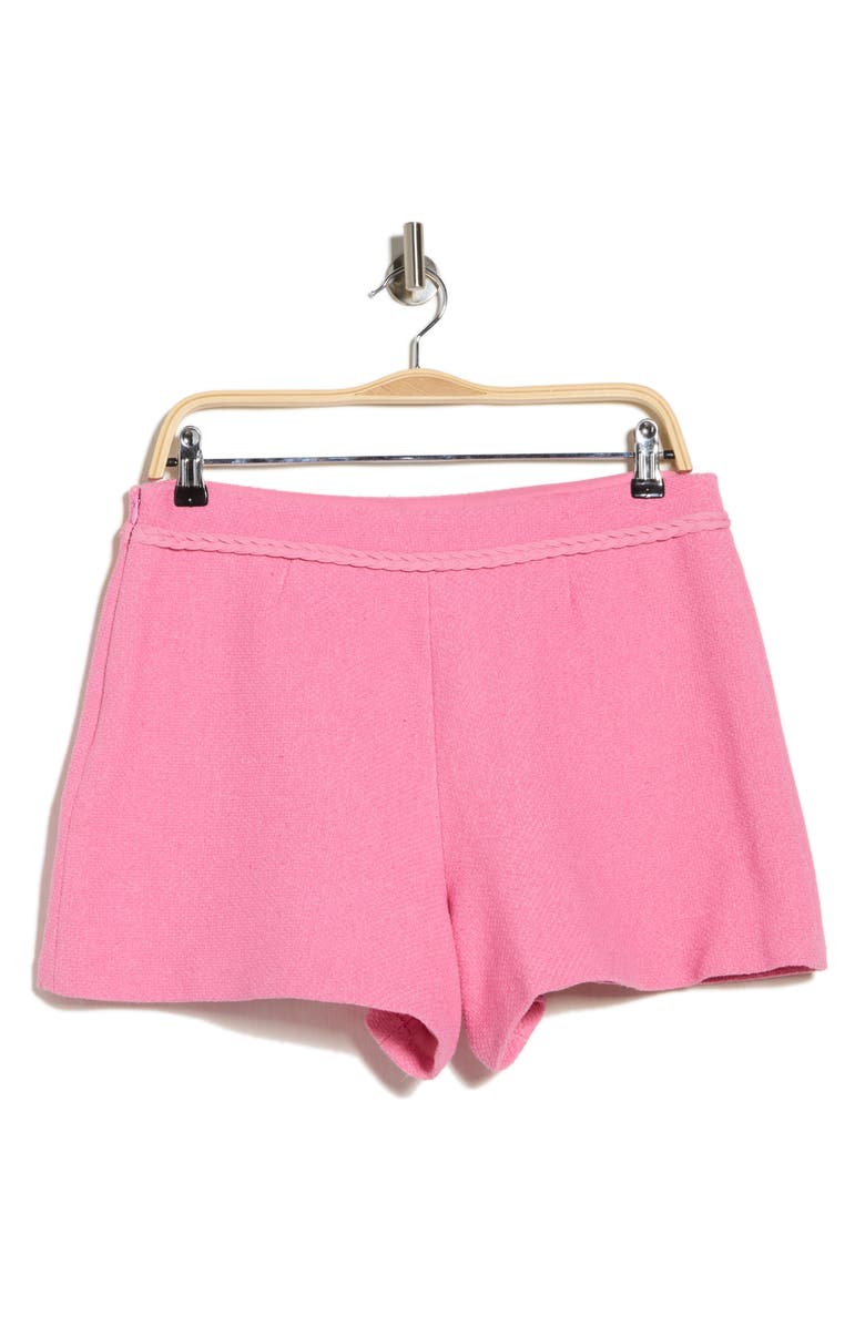 maje Iapela High Waist Shorts, Alternate, color, Rose