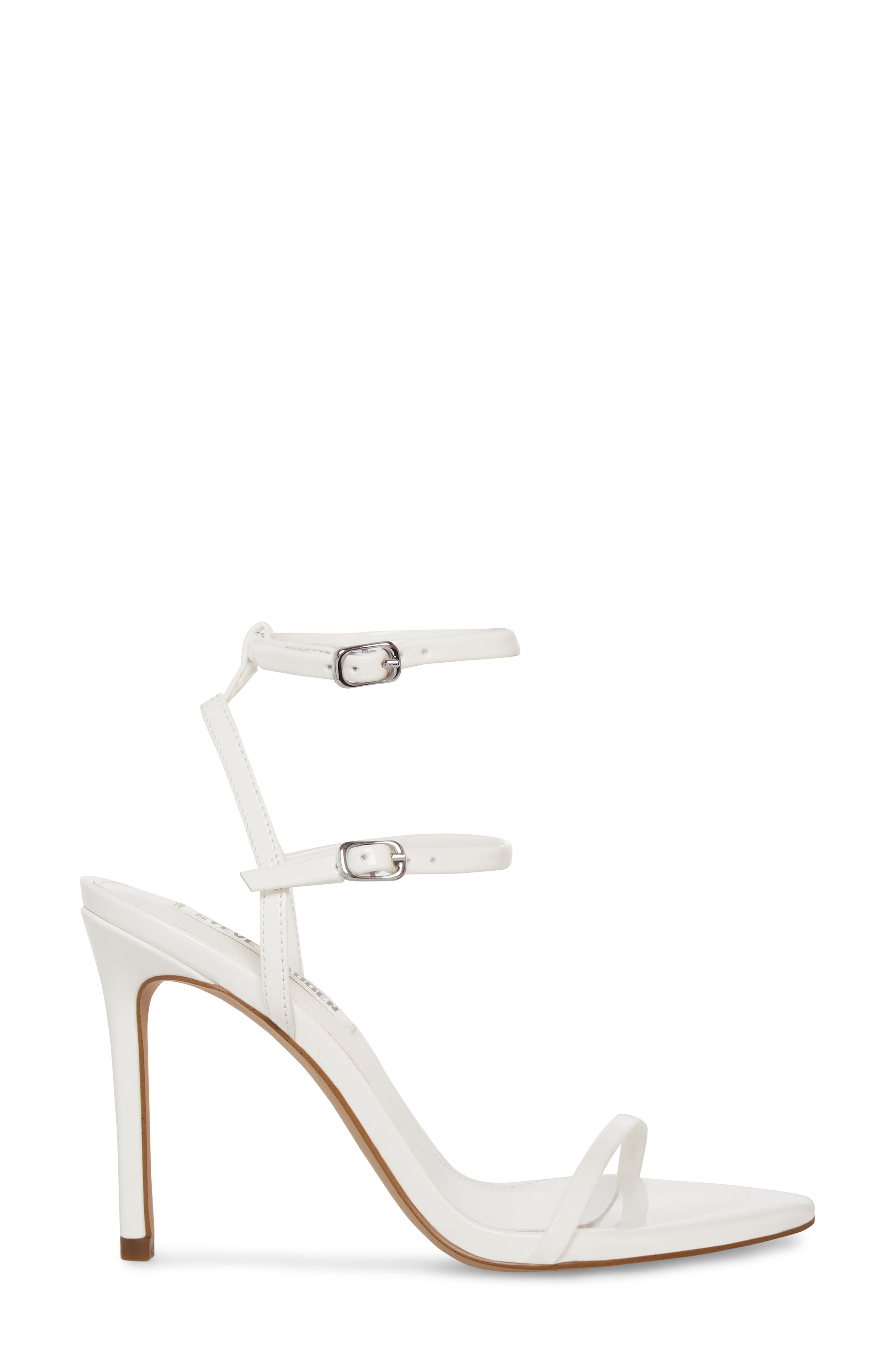 Theresa Ankle Strap Sandal, Alternate, color, WHITE PATENT