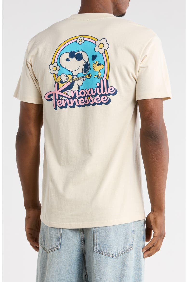 Peanuts® Knoxville Cotton Graphic T-Shirt, Alternate, color, CREAM