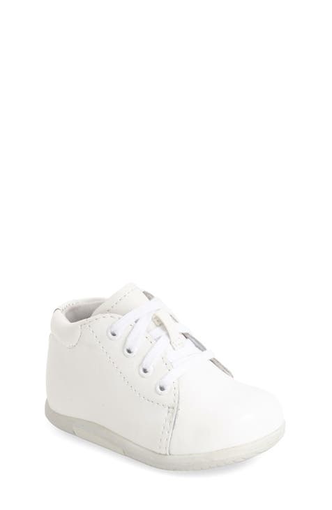 White walking shoes fashion baby