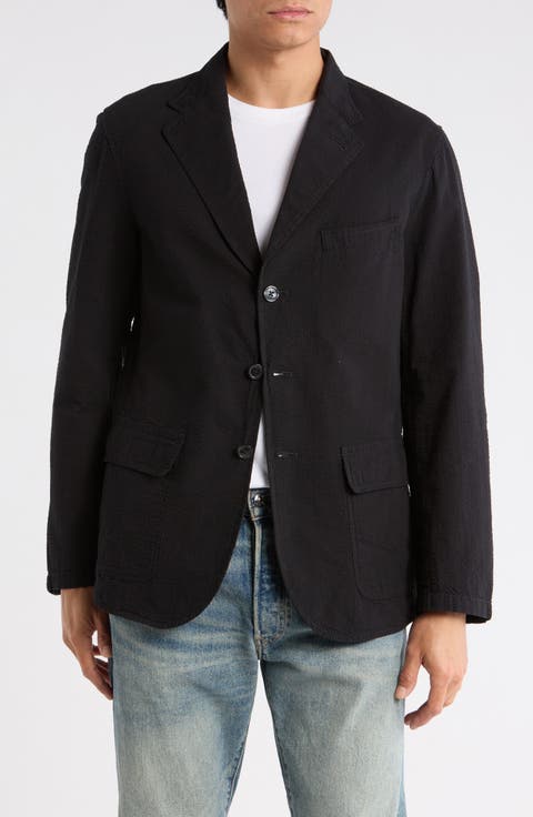 Cotton Seersucker Sport Coat