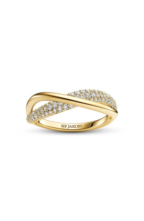 Infinito Due Cubic Zirconia Ring