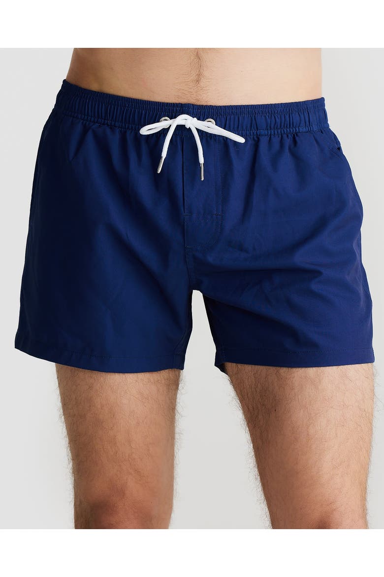 Madeira Stretch Swim Short, Main, color, Navy