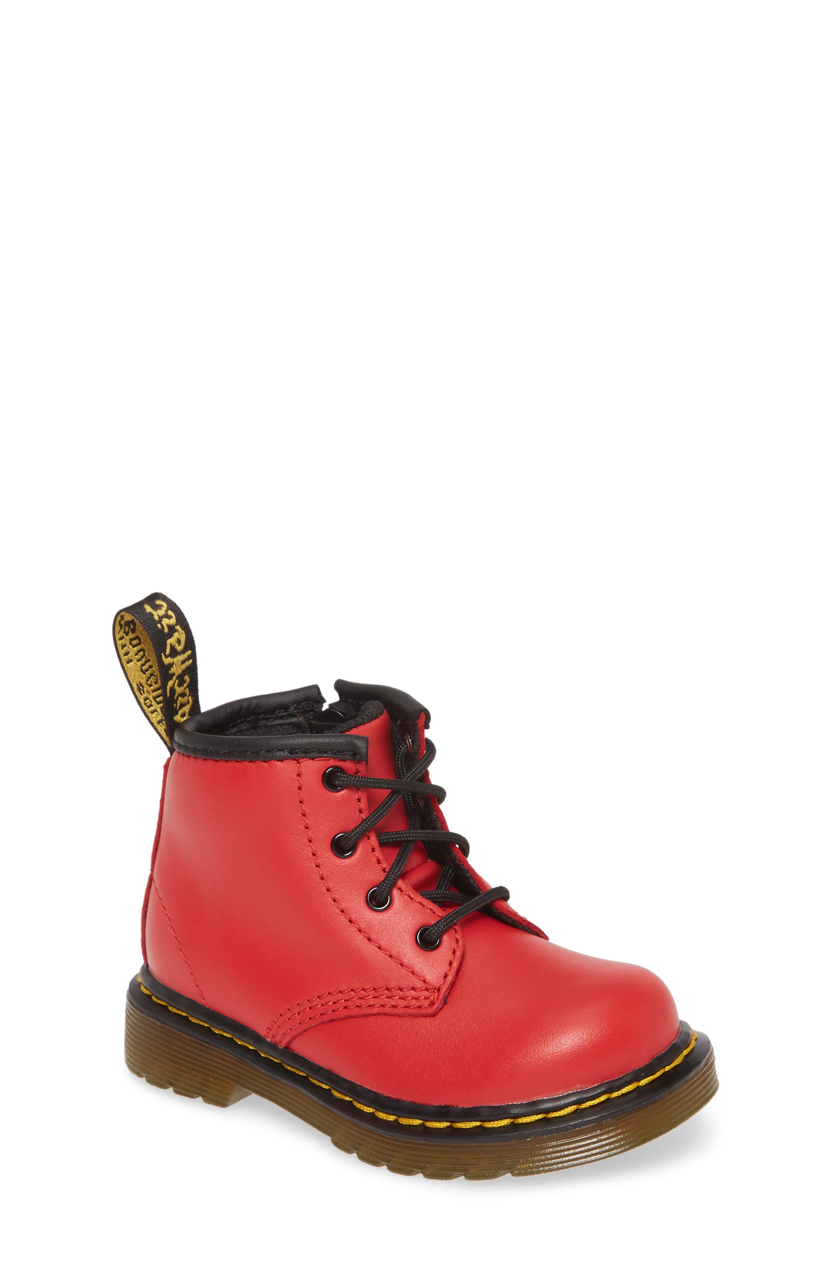 Dr. Martens 'Brooklee' Patent Leather Boot, Main, color, 