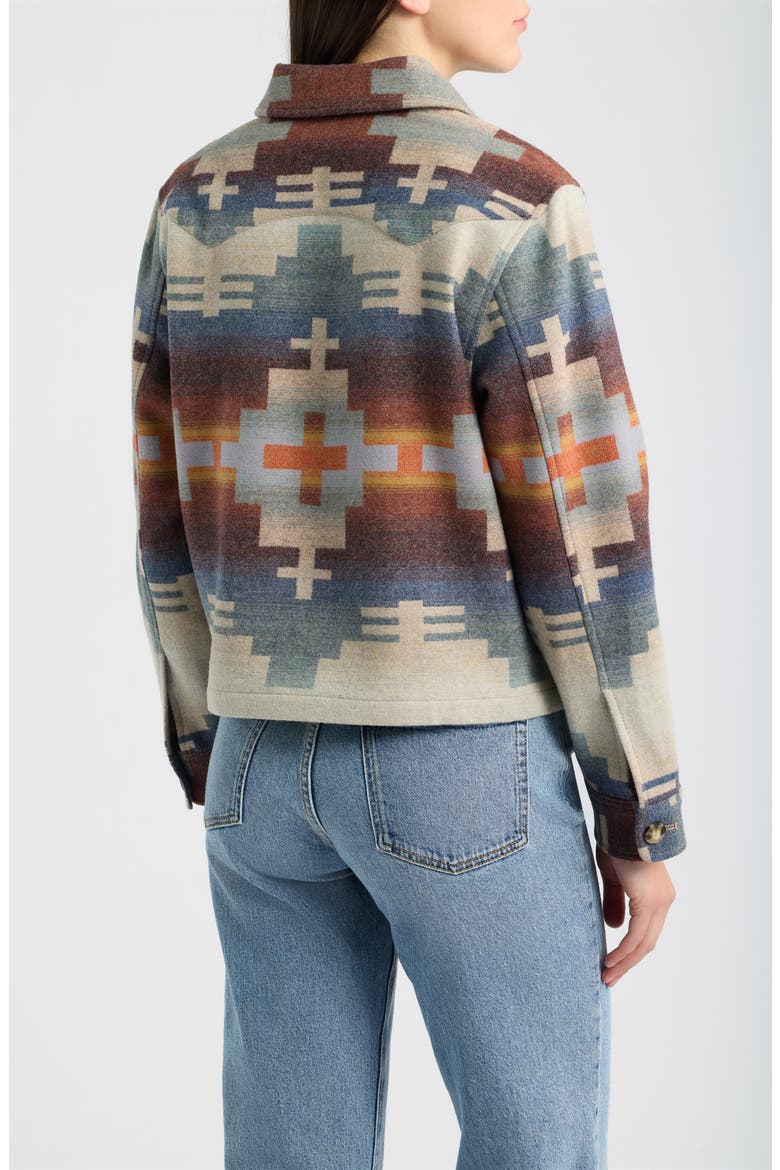 Dakota Wool Western Jacket, Alternate, color, SHIPROCK BLUE MIX