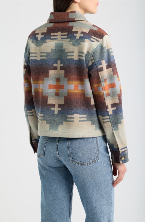Pendleton Dakota Wool Western Jacket In Multi