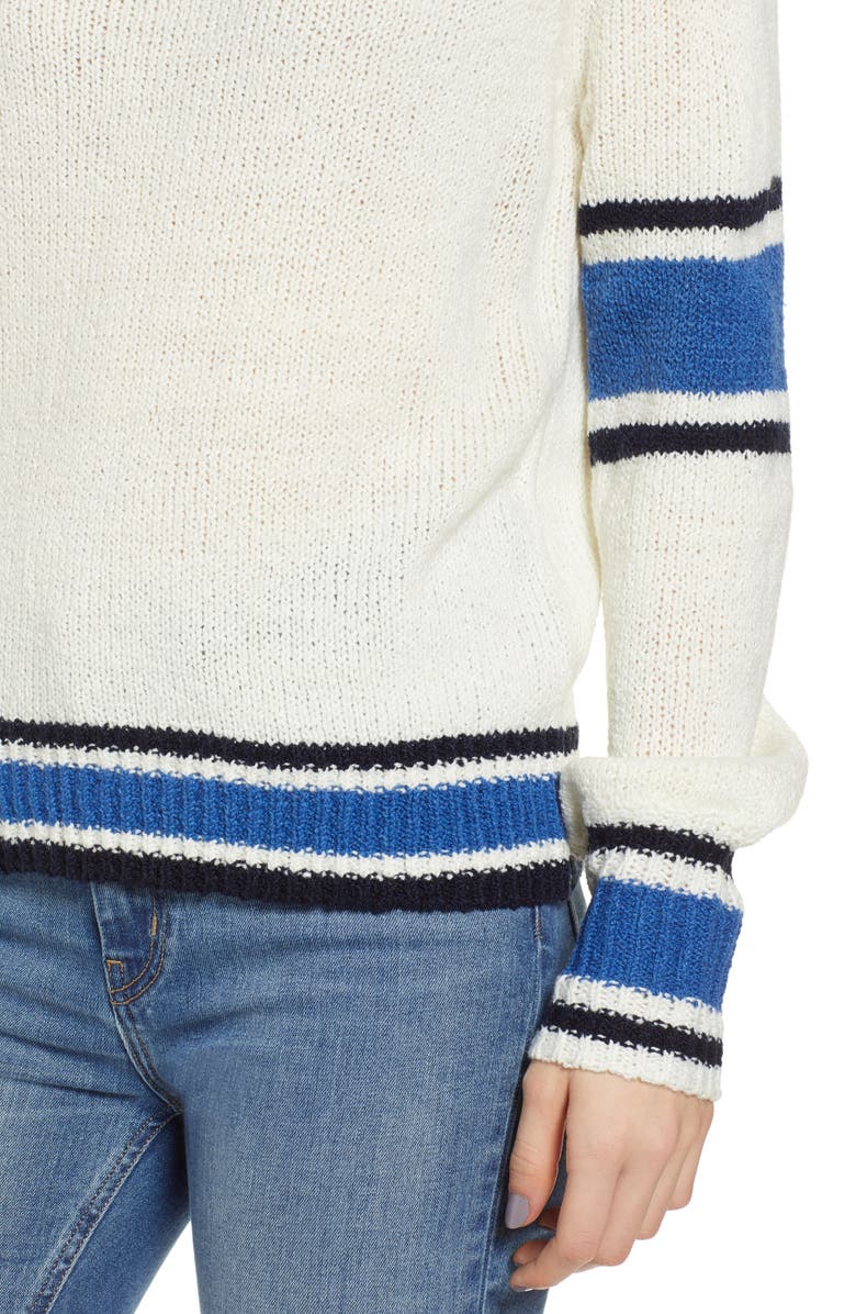 cupcakes and cashmere Colorblock Sweater, Alternate, color, 