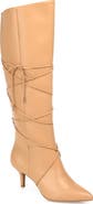 Journee Collection Kaavia Wrapped Tie Tall Boot