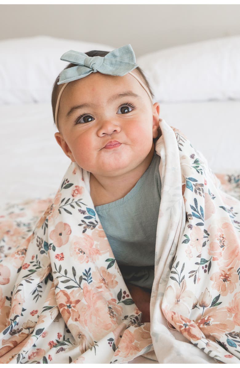 Copper Pearl Swaddle Blanket, Alternate, color, Autumn