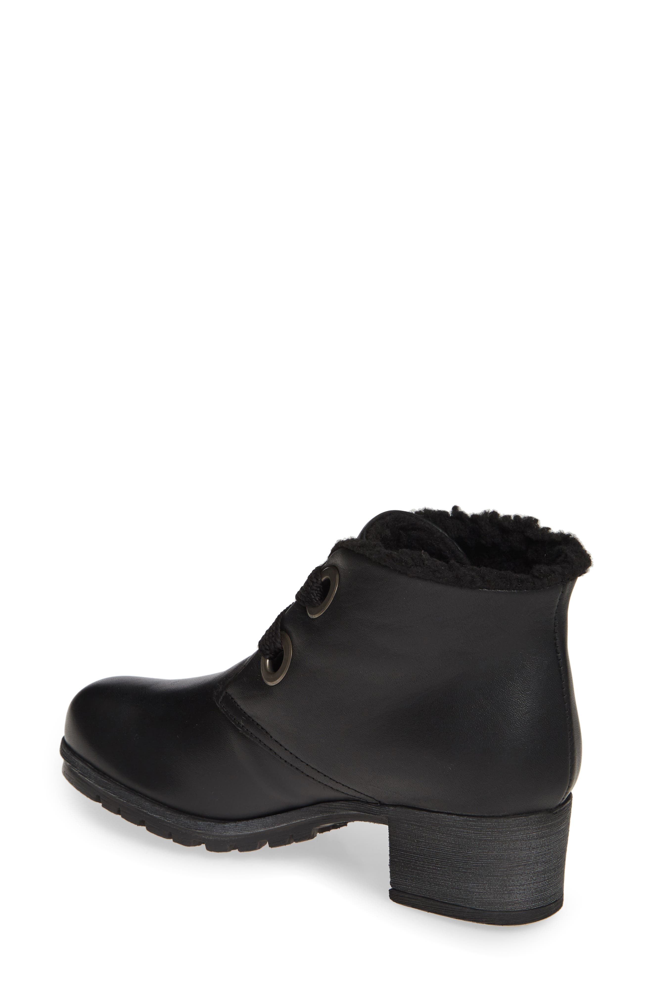 Manx Waterproof Bootie, Alternate, color, BLACK LEATHER